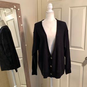 Small Free People School Boy Cashmere Cardi